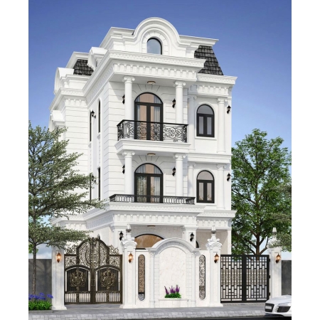 Mẫu biệt thự 3 tầng đẹp và được ưa chuộng hiện nay
